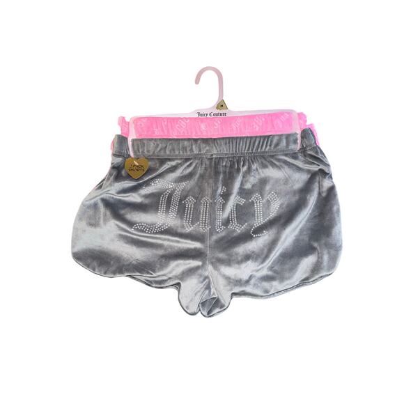 Juicy Couture Velour Fleece Shorts 2-pack Size M NWT - Picture 1 of 4